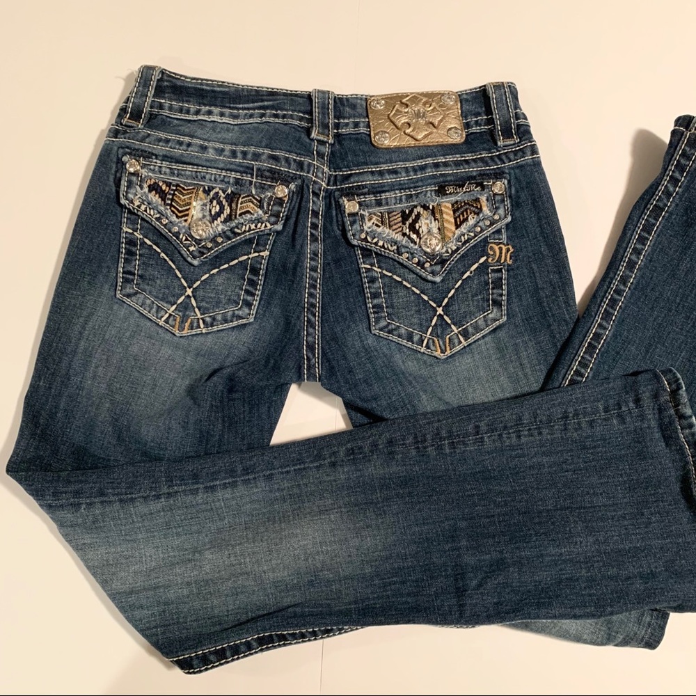 Signature Boot Miss Me Jeans | Size 26 (hemmed)